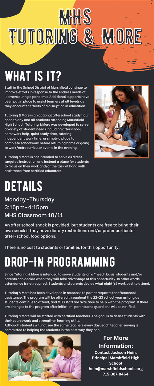 MHS Tutoring & More
